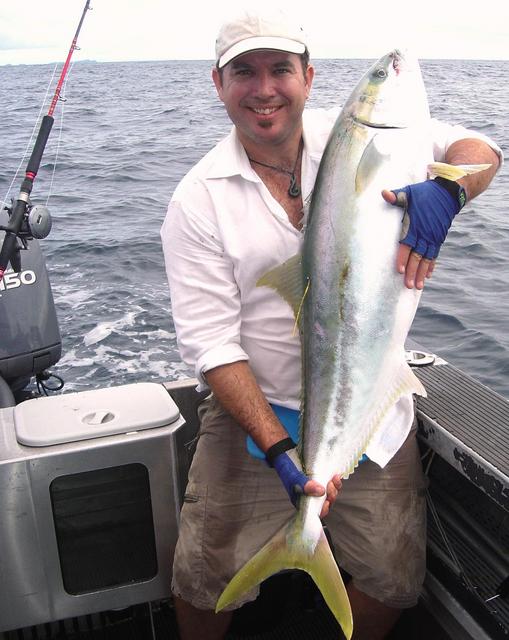 Nice Kingfish on a jig Nice Kingfish on a jig